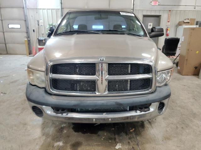 3D7KR26C45G716288 - 2005 DODGE RAM 2500 S TAN photo 5