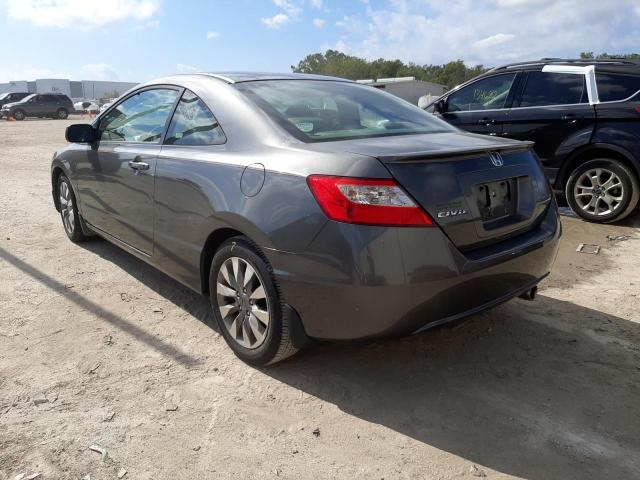 2HGFG12949H535737 - 2009 HONDA CIVIC EXL 灰色 照片 3