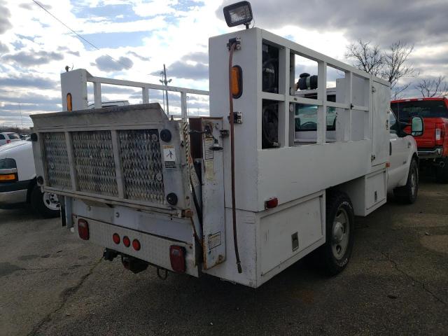 1FDSF34P85EB40075 - 2005 FORD F350 SRW S WHITE photo 4