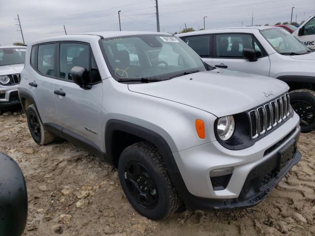 ZACNJDABXMPN16468 - 2021 JEEP RENEGADE S SILVER photo 4