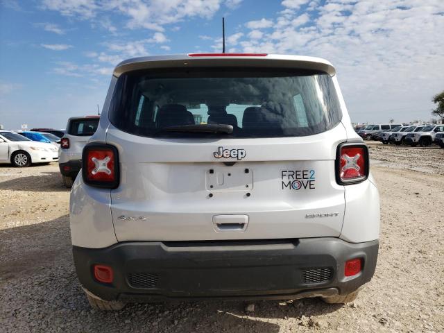 ZACNJDABXMPN16468 - 2021 JEEP RENEGADE S SILVER photo 6