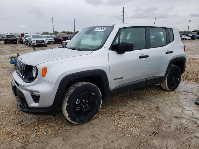 ZACNJDAB3MPN16540 - 2021 JEEP RENEGADE S SILVER photo 1
