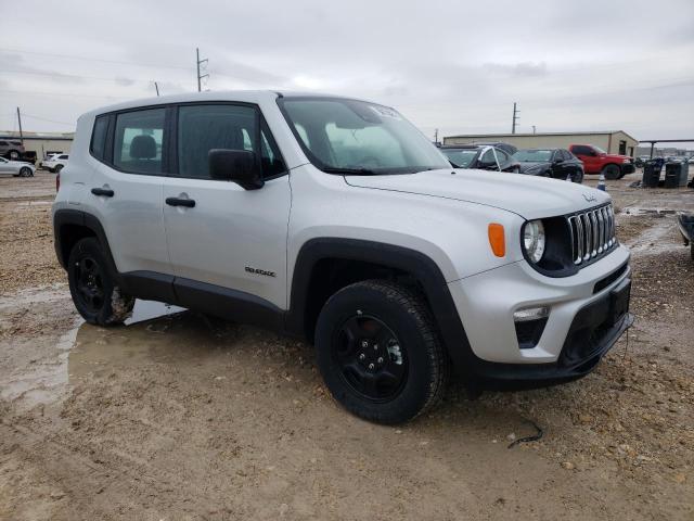 ZACNJDAB3MPN16540 - 2021 JEEP RENEGADE S SILVER photo 4