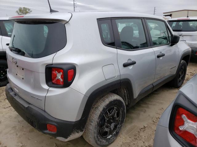 ZACNJDAB6MPN16869 - 2021 JEEP RENEGADE S SILVER photo 3