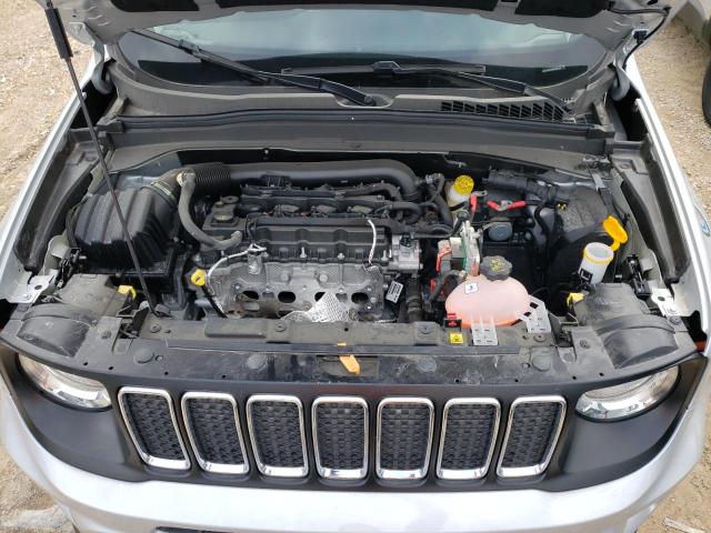 ZACNJDAB1MPN21414 - 2021 JEEP RENEGADE S SILVER photo 12