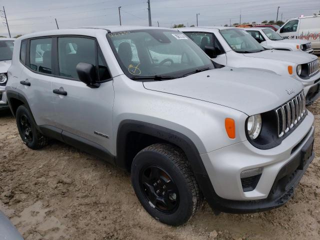 ZACNJDAB9MPN21354 - 2021 JEEP RENEGADE S SILVER photo 4