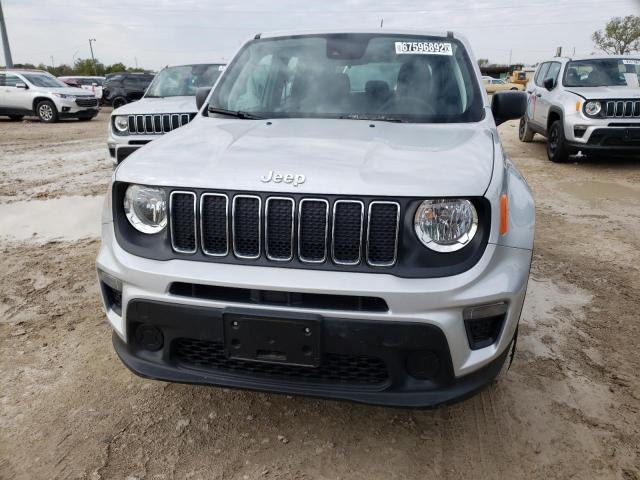 ZACNJDAB9MPN21354 - 2021 JEEP RENEGADE S SILVER photo 5