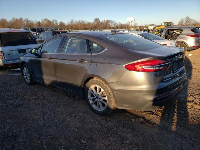 3FA6P0HD3LR214634 - 2020 FORD FUSION SE GRAY photo 2