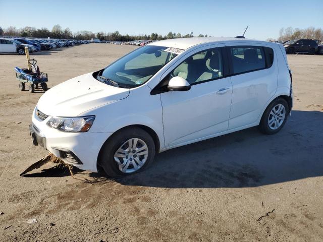 1G1JG6SBXL4123764 - 2020 CHEVROLET SONIC WHITE photo 1