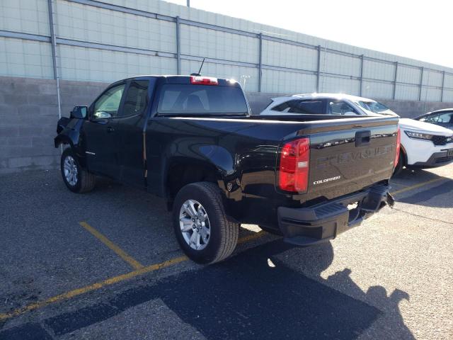 1GCHSCEA1N1165346 - 2022 CHEVROLET COLORADO L BLACK photo 2