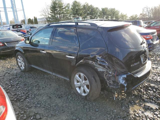 JN8AZ08W06W513407 - 2006 NISSAN MURANO BLACK photo 2