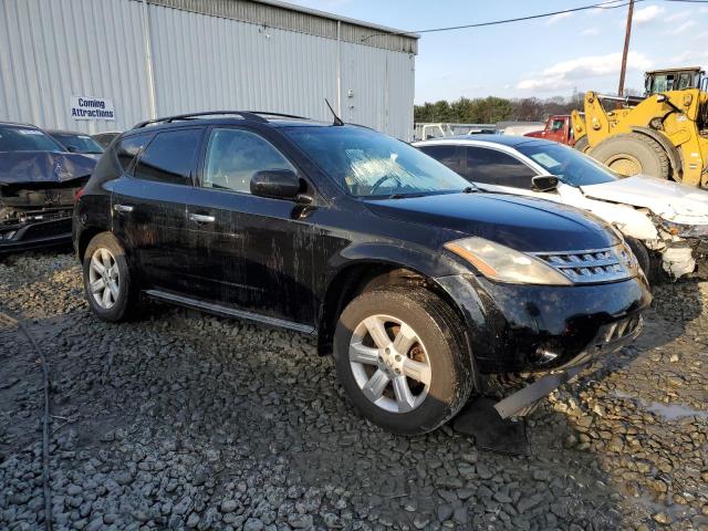 JN8AZ08W06W513407 - 2006 NISSAN MURANO BLACK photo 4