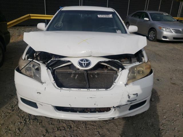 4T1BE46K28U780996 - 2008 TOYOTA CAMRY CE WHITE photo 9