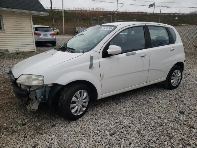 KL1TD66646B672809 - 2006 CHEVROLET AVEO BASE WHITE photo 1