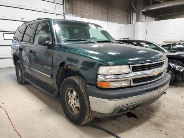 1GNEK13Z02J232988 - 2002 CHEVROLET TAHOE GREEN photo 1