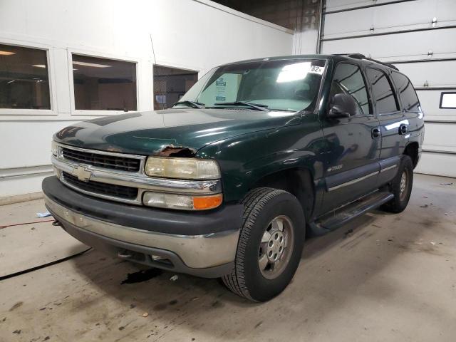 1GNEK13Z02J232988 - 2002 CHEVROLET TAHOE GREEN photo 2