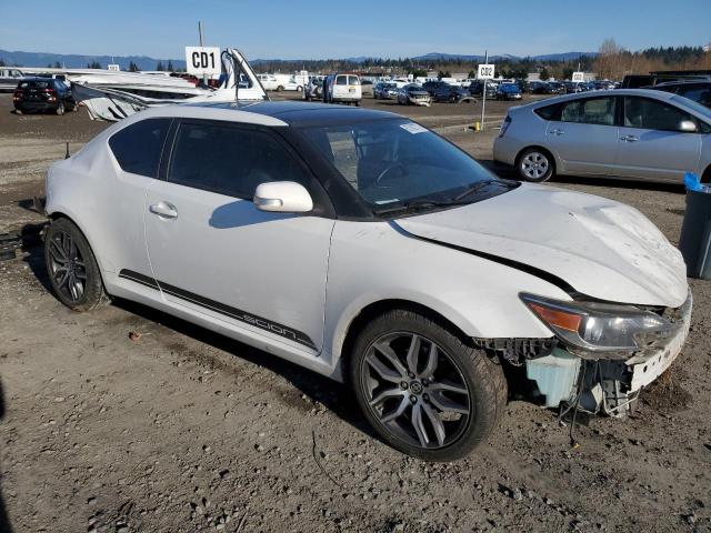 JTKJF5C77E3085930 - 2014 TOYOTA SCION TC WHITE photo 4