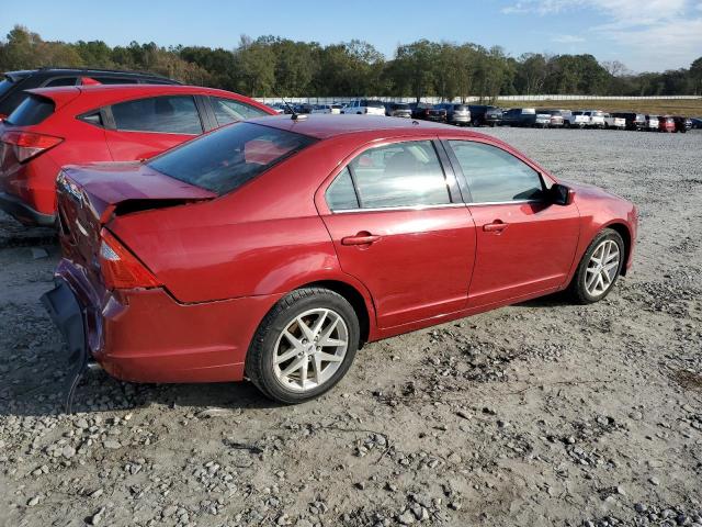 3FAHP0JG0AR154418 - 2010 FORD FUSION SEL RED photo 3