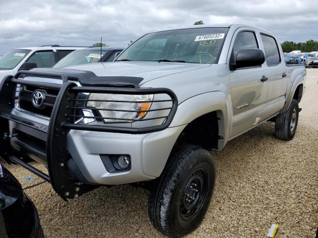 3TMLU4EN8CM084955 - 2012 TOYOTA TACOMA DOU ნაცრისფერი ფოტო 1