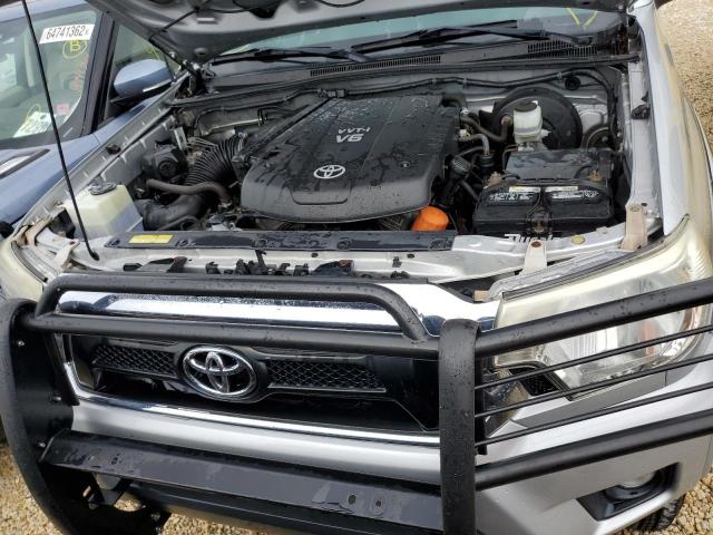 3TMLU4EN8CM084955 - 2012 TOYOTA TACOMA DOU ნაცრისფერი ფოტო 11