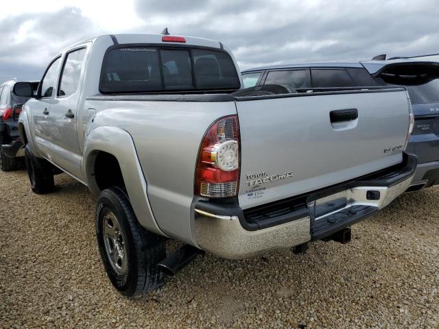 3TMLU4EN8CM084955 - 2012 TOYOTA TACOMA DOU ნაცრისფერი ფოტო 2