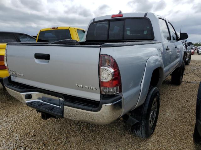 3TMLU4EN8CM084955 - 2012 TOYOTA TACOMA DOU ნაცრისფერი ფოტო 3