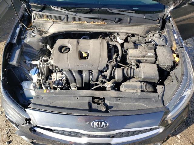 3KPF24AD1LE201611 - 2020 KIA FORTE FE GRAY photo 11