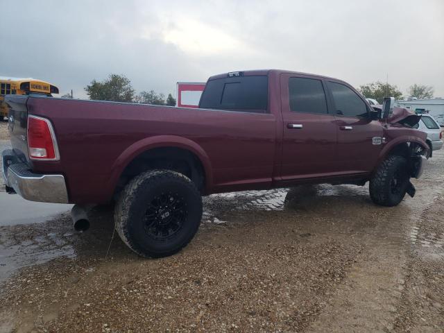 3C63R3KL1HG557123 - 2017 RAM 3500 LONGH MAROON photo 3