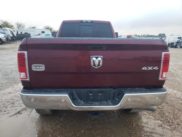 3C63R3KL1HG557123 - 2017 RAM 3500 LONGH MAROON photo 6