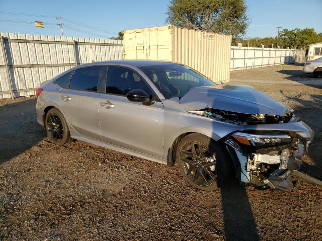 2HGFE2F57NH593824 - 2022 HONDA CIVIC SPOR 银色 照片 4