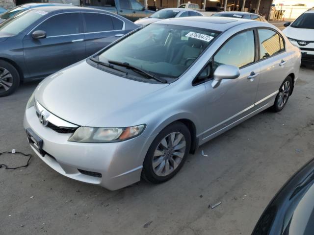 19XFA1F92AE051415 - 2010 HONDA CIVIC EXL Gümüş foto 1