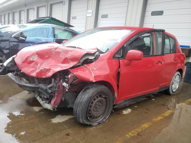 3N1BC1CP5BL406637 - 2011 NISSAN VERSA RED photo 1