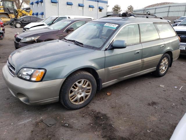 4S3BH806027606672 - 2002 SUBARU LEGACY TEAL photo 1