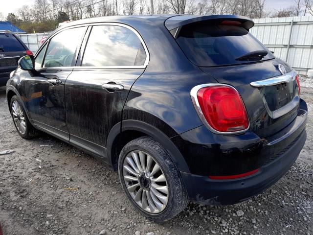 ZFBCFXDT8GP345970 - 2016 FIAT 500X LOUNG BLACK photo 2