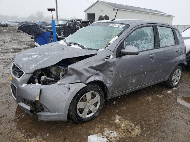 KL1TD66E99B656441 - 2009 CHEVROLET AVEO LS 灰色 照片 1