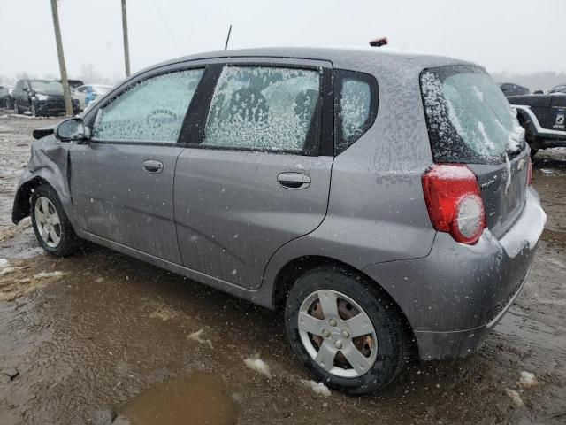 KL1TD66E99B656441 - 2009 CHEVROLET AVEO LS 灰色 照片 2