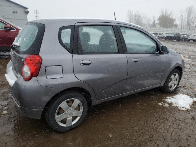 KL1TD66E99B656441 - 2009 CHEVROLET AVEO LS 灰色 照片 3