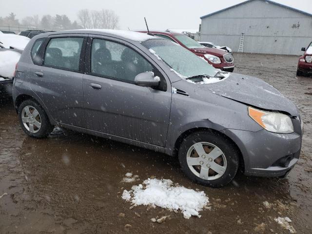 KL1TD66E99B656441 - 2009 CHEVROLET AVEO LS 灰色 照片 4