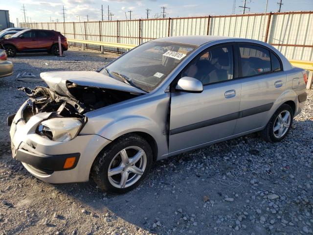 KNADE223896495402 - 2009 KIA RIO BASE SILVER photo 1