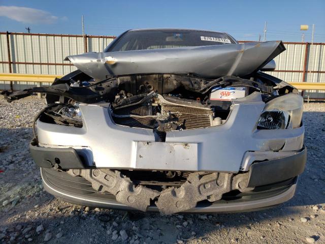 KNADE223896495402 - 2009 KIA RIO BASE SILVER photo 5