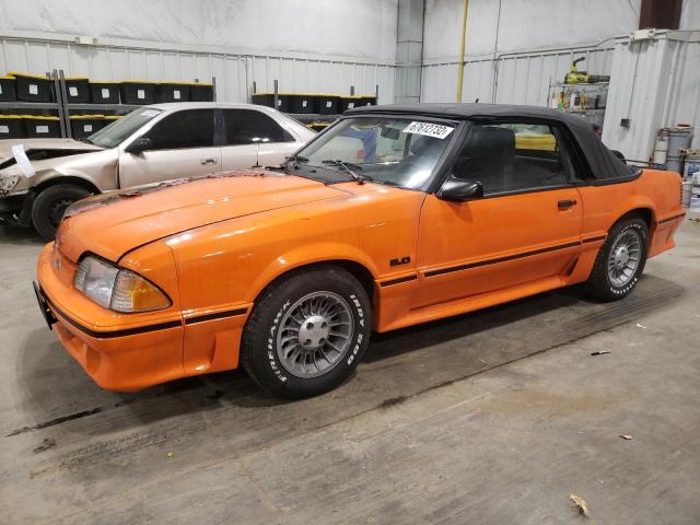 1FABP45E0HF226523 - 1987 FORD MUSTANG GT ORANGE photo 1