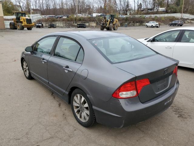 19XFA1F87AE037050 - 2010 HONDA CIVIC GRAY photo 2