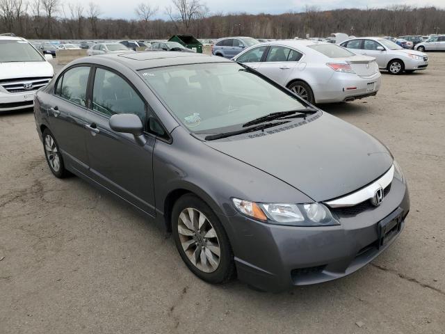 19XFA1F87AE037050 - 2010 HONDA CIVIC GRAY photo 4