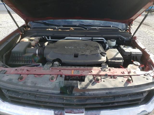 1GCGTCEN1H1199058 - 2017 CHEVROLET COLORADO L RED photo 7
