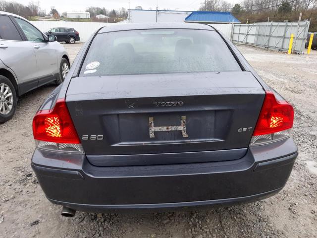 YV1RS592452463476 - 2005 VOLVO S60 2.5T BLUE photo 6