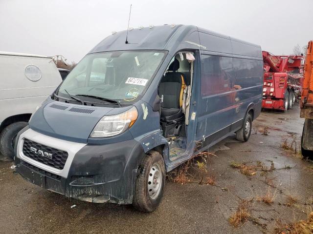 3C6URVJG0KE564359 - 2019 RAM PROMASTER BLUE photo 2