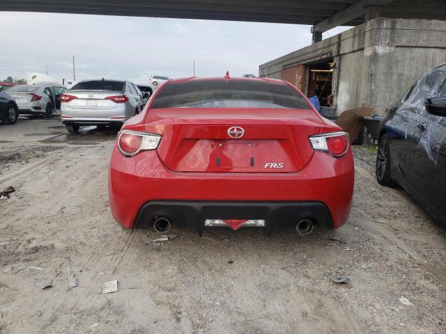 JF1ZNAA19F9712779 - 2015 TOYOTA SCION FR-S RED photo 6