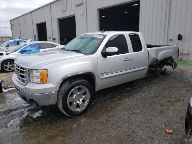 1GTSCVE05AZ283188 - 2010 GMC SIERRA C15 SILVER photo 1