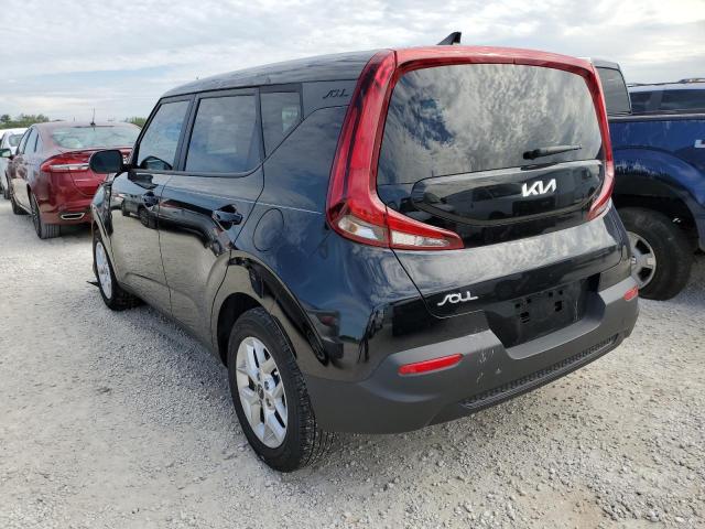 KNDJ23AU3N7171745 - 2022 KIA SOUL LX BLACK photo 2