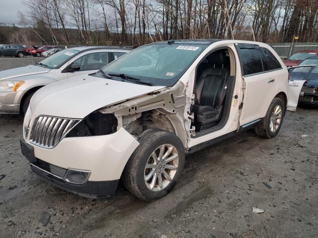 2LMDJ8JK6DBL40240 - 2013 LINCOLN MKX AWD WHITE photo 1